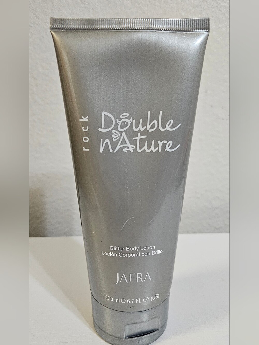 JAFRA Double Nature Rock Glitter Body Lotion - Silver